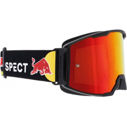 RedBull Spect Strive cross / skibril zwart met rood